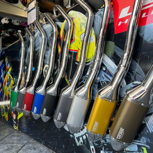 ESCAPAMENTO DORE + ATHLON + CAPACETE NORISK OU R$ 3.000,00 NO PIX